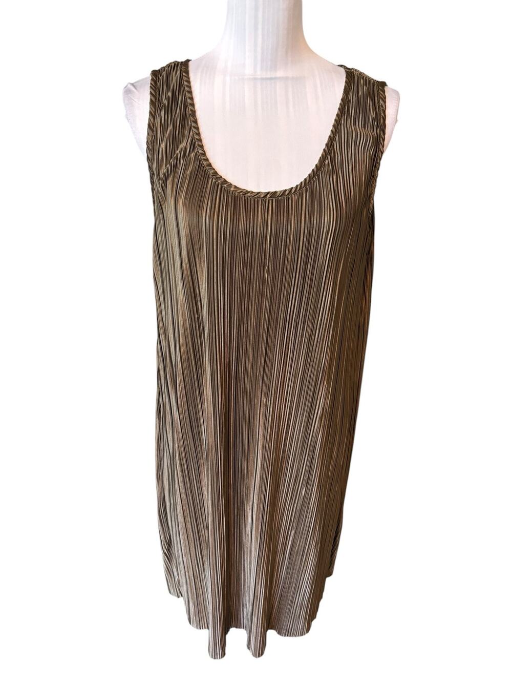 H&M Bronze Slip Dress Size M